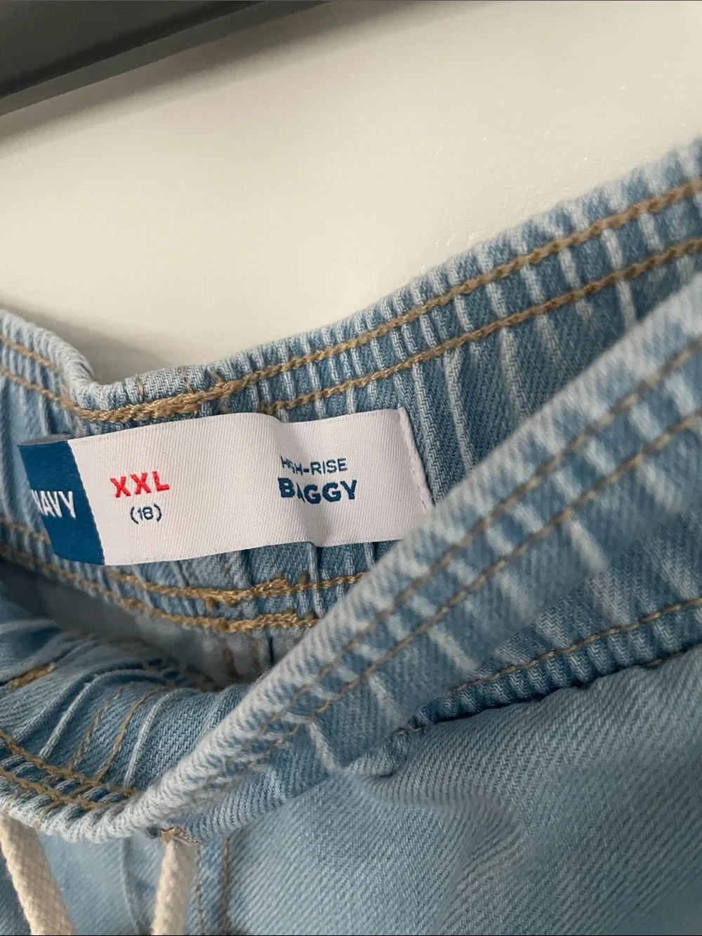 Old Navy girls xxl high rise wide leg jeans